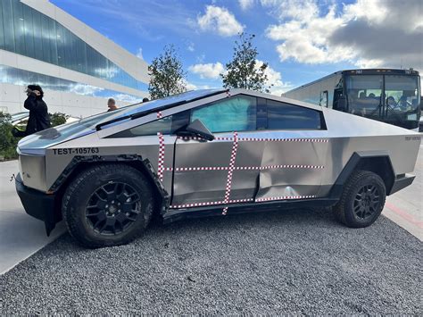 tesla side impact test|tesla cybertruck crash test results.